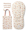 Load image into Gallery viewer, Snuggle Hunny Kids - Organic Universal Reversible Pram Liner - Butterfly