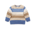 Load image into Gallery viewer, Purebaby - Jumper - Storm Stripe