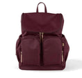 Load image into Gallery viewer, OiOi Nappy Backpack - Mulberry Nylon