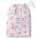 Load image into Gallery viewer, Snuggle Hunny Kids - Organic Fitted Cot Sheet - Alice’s Tea Party