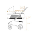 Load image into Gallery viewer, The Jiffle Wagon - 6 in 1 - Pine