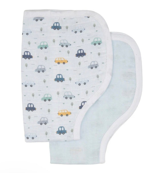 All4Ella - Burp Bibs 2pk - Beep Beep