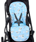 Load image into Gallery viewer, Snuggle Hunny Kids - Organic Universal Reversible Pram Liner - Taking Flight