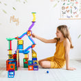 Load image into Gallery viewer, Learn & Grow Magnetic Tiles - Ball Run Expansion Pack (85pcs)
