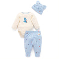 Load image into Gallery viewer, Purebaby - 3 Piece Gift Set - Castle Print