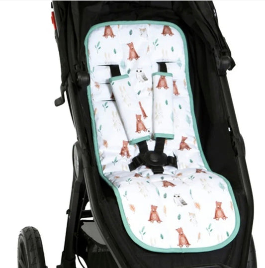 All4Ella - Universal Harness Cover - Forest Friends