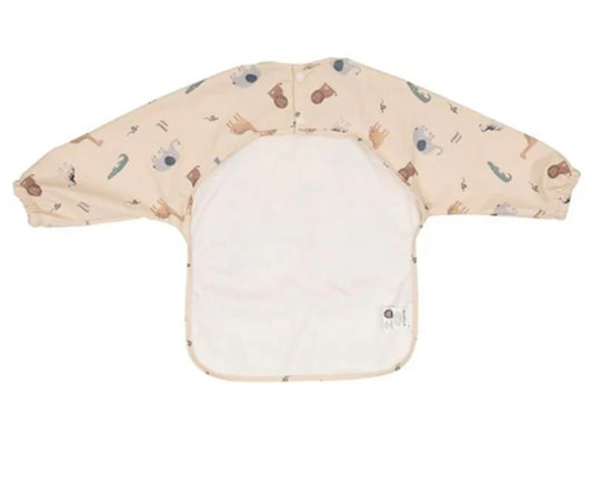 All4Ella - Long Sleeve Bib - Wild Animals
