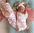 Load image into Gallery viewer, Snuggle Hunny Kids - Organic Jersey Wrap Set - Alice’s Tea Party