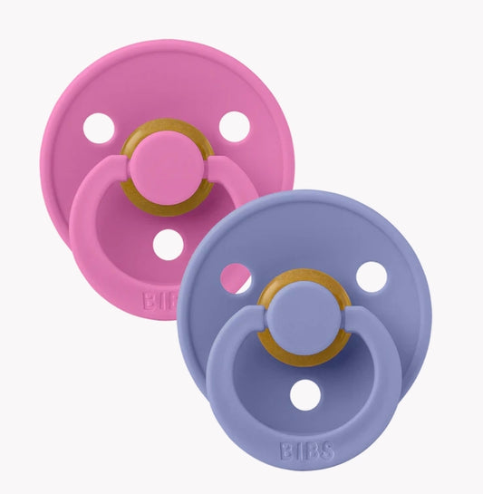 Bibs - Colour Pacifier - Bubblegum/Peri