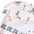 Load image into Gallery viewer, Snuggle Hunny Kids - Organic Jersey Wrap Set - Trains