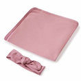 Load image into Gallery viewer, Snuggle Hunny Kids - Organic Jersey Wrap Set - Jewel Pink