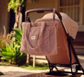 Load image into Gallery viewer, Oioi - Everyday Tote Bag - Corduroy Rose Pink/Gingham
