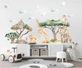 Load image into Gallery viewer, Wall Koala - African Wildlife Parent-Child Series Wall Decal - Elephant Giraffe Lemur - Removable Peel and Stick