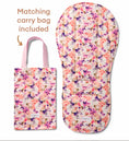 Load image into Gallery viewer, Snuggle Hunny Kids - Organic Universal Reversible Pram Liner - Blushing Beauty