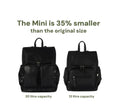 Load image into Gallery viewer, OiOi Mini Signature Backpack - Black Dimple