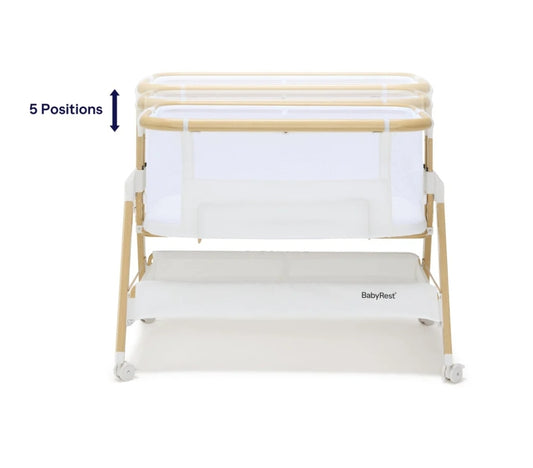 BabyRest - Alfie2 Bedside Bassinet/Co-Sleeper