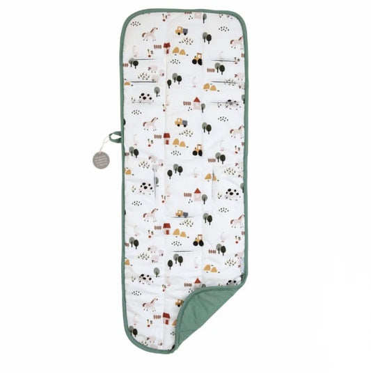 All4Ella - Reversible Pram Liner - Country Farm