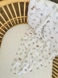 Load image into Gallery viewer, Mini & Me - Bamboo Muslin Wrap - Savanna Bebe