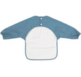 Load image into Gallery viewer, All4Ella Recycled Long Sleeve Bib - Blue