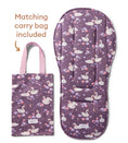 Load image into Gallery viewer, Snuggle Hunny Kids - Organic Universal Reversible Pram Liner - Midnight Swan