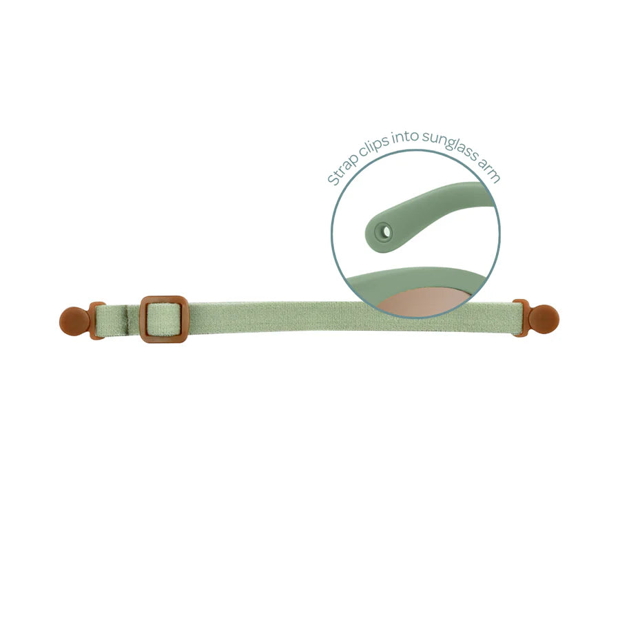 Beaba - Baby Sunglasses - Delight Sage Green - 9-24 mnths