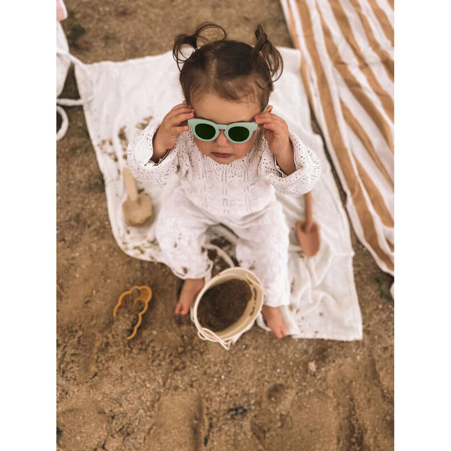 Beaba - Baby Sunglasses - Delight Sage Green - 9-24 mnths
