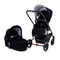 Load image into Gallery viewer, ValcoBaby - Snap Ultra P + Bassinet - Midnight Black