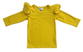 Load image into Gallery viewer, Long Sleeve Flutter - Mustard
