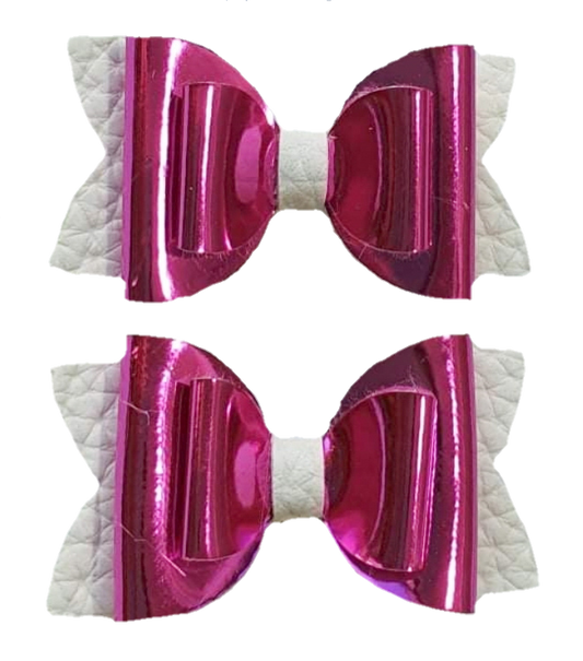 Hot pink Piggies - Hair