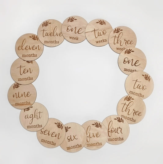 Baby milestone - Leaf