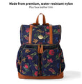 Load image into Gallery viewer, OiOi Nappy Backpack - Floral Botanical