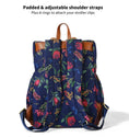 Load image into Gallery viewer, OiOi Nappy Backpack - Floral Botanical