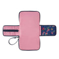 Load image into Gallery viewer, OiOi Change Mat - Navy Botanical