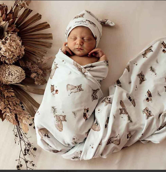 Snuggle Hunny Kids Wrap Set - Fox