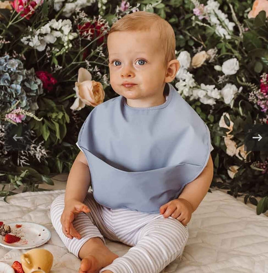 Snuggle Hunny Bib - Sky
