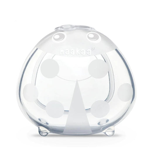 Ladybug Silicone Breast Milk Collector 40ml with Free Storage Bag