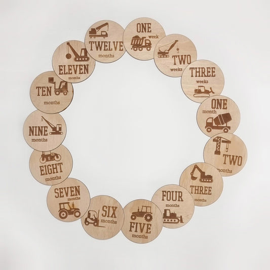 Baby Milestone - Construction