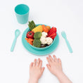 Load image into Gallery viewer, Bobo and boo - Bamboo Dinnerware for Kids - Mint