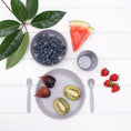 Load image into Gallery viewer, Bobo and boo - Bamboo Dinnerware for kids -Pebble