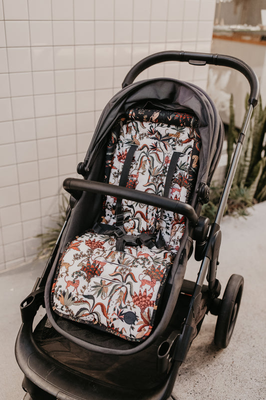 OiOi Reversible Pram Liner - Jungle