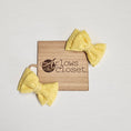 Load image into Gallery viewer, Lace Bow - Yellow
