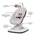 Load image into Gallery viewer, 4Moms MamaRoo 5.0 Multi Motion Baby Swing
