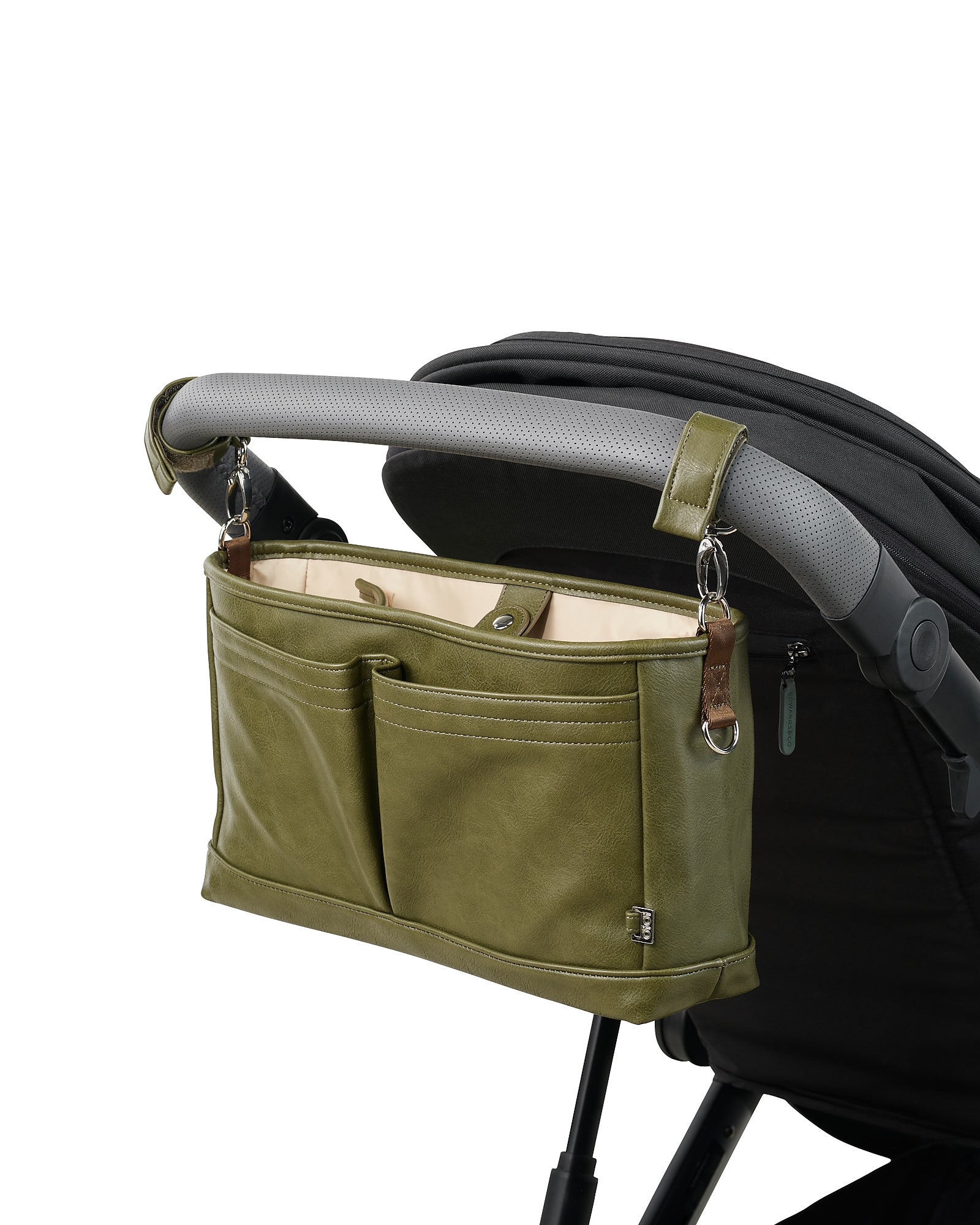 OiOi Pram Caddy - Olive