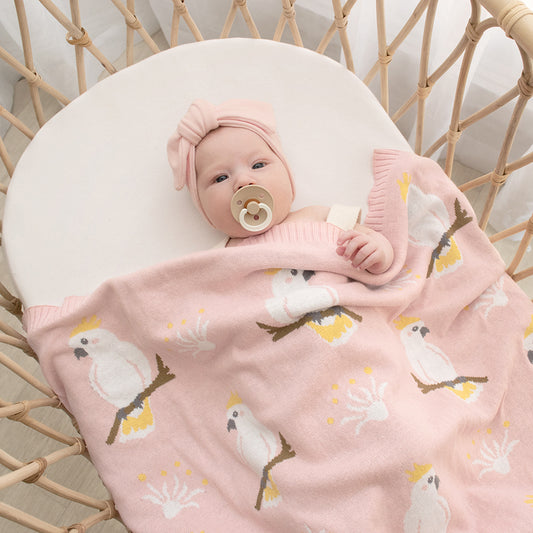 Australiana Baby Blanket - Cockatoo