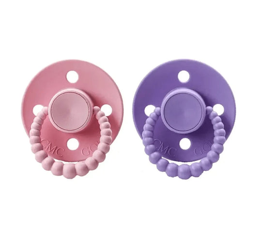 CMC Bubble Dummies - Baby Pink + Lavender