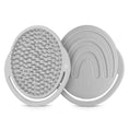 Load image into Gallery viewer, Haakaa - Rainbow Silicone Shampoo Brush - Slate Grey
