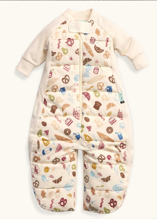 ErgoPouch - Sleep Suit Bag Long Sleeve - 3.5Tog - Bon Appetite