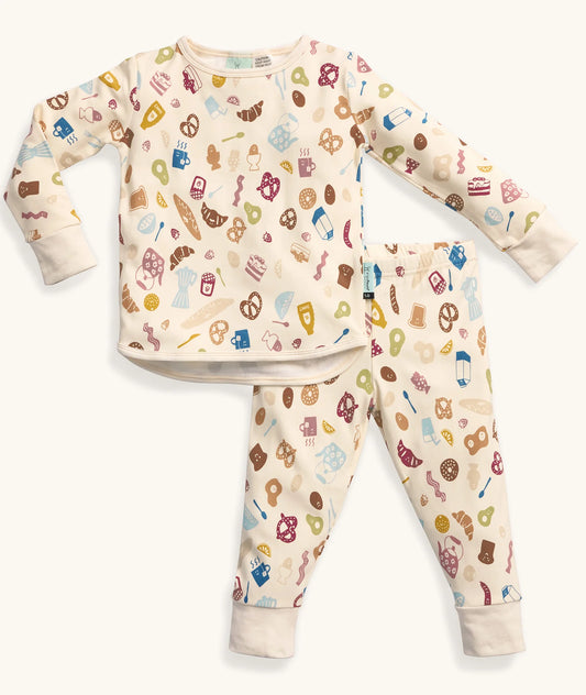 ErgoPouch - Long Sleeve Pyjamas - 1 Tog - Bon Appetit