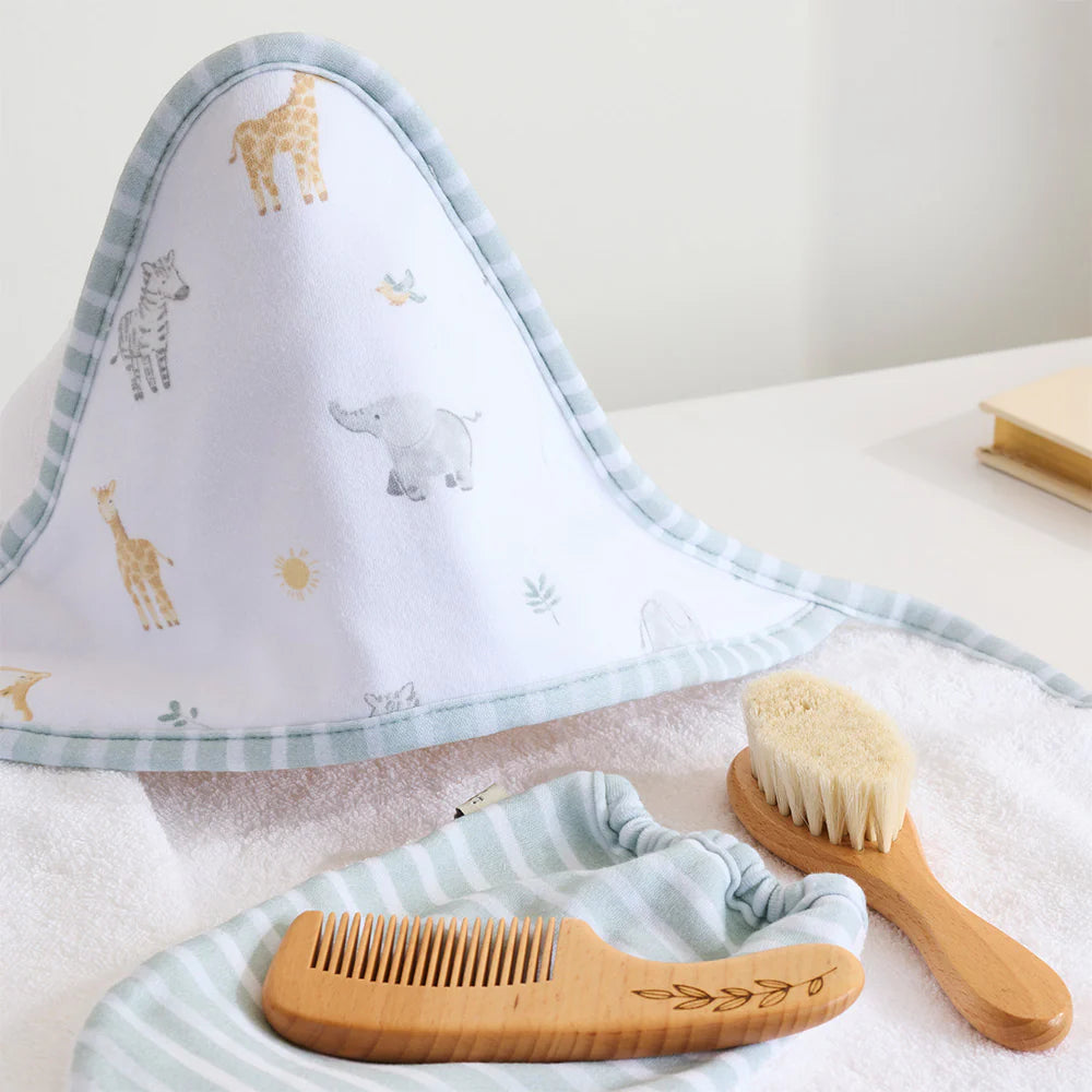 Living Textiles - 4pc Baby Bath Gift Set - Roam & Roar