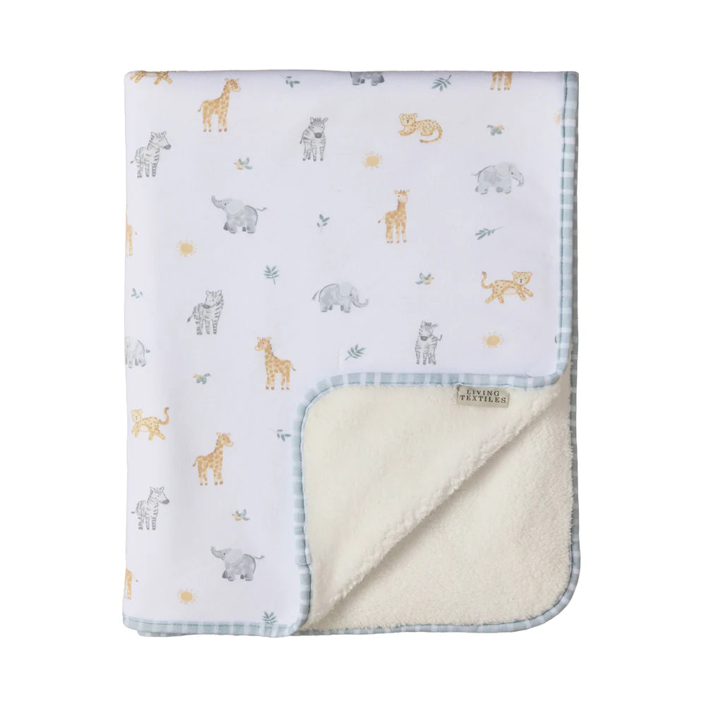 Living Textiles - Sherpa Blanket - Roam & Roar